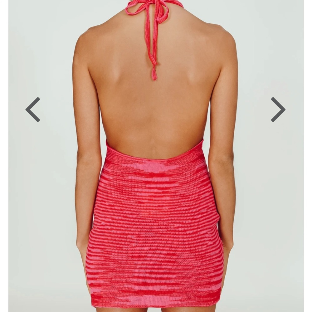 Verge Girl Halter Mini Dress